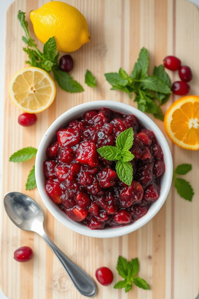 cranberry sauce homemade recipe