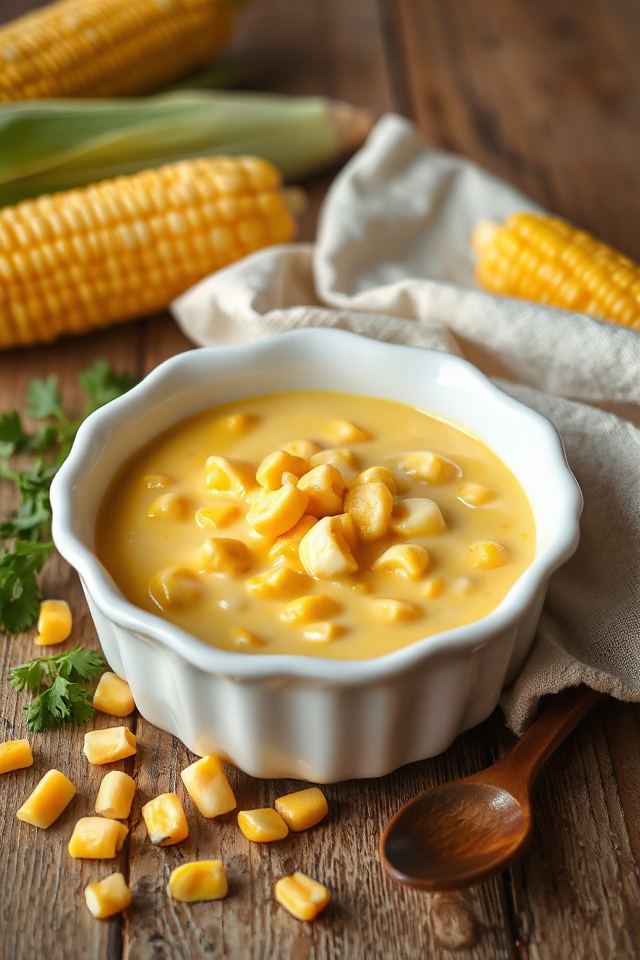 creamy homemade corn dish