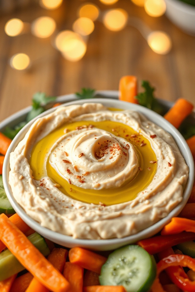 creamy homemade hummus recipe