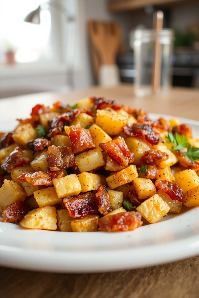 crispy homemade hash browns