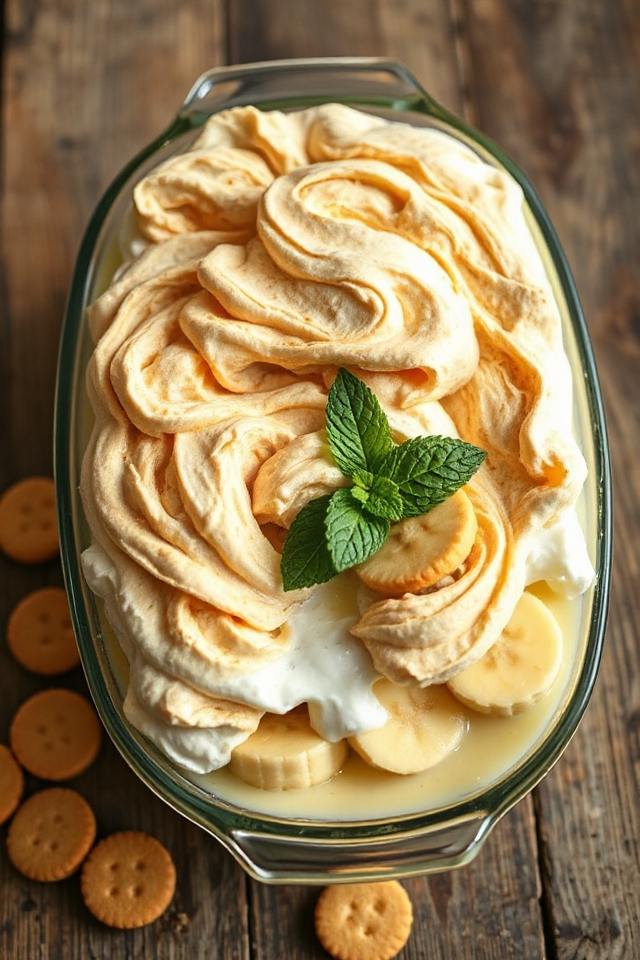 delicious homemade banana pudding