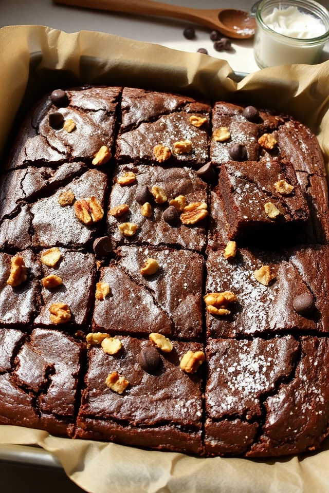 delicious homemade brownie recipe