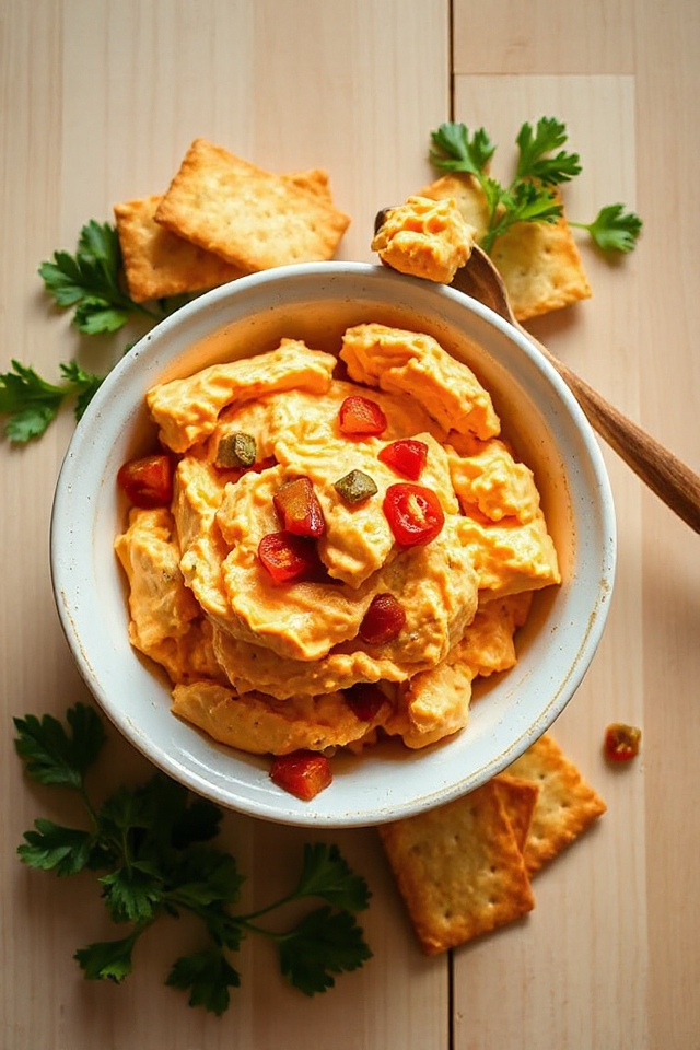 delicious homemade cheese spread