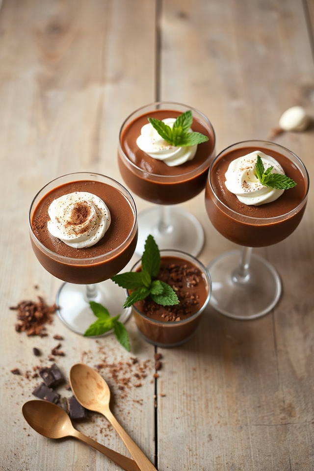 delicious homemade chocolate dessert
