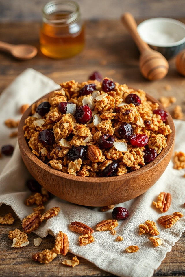 delicious homemade granola recipe
