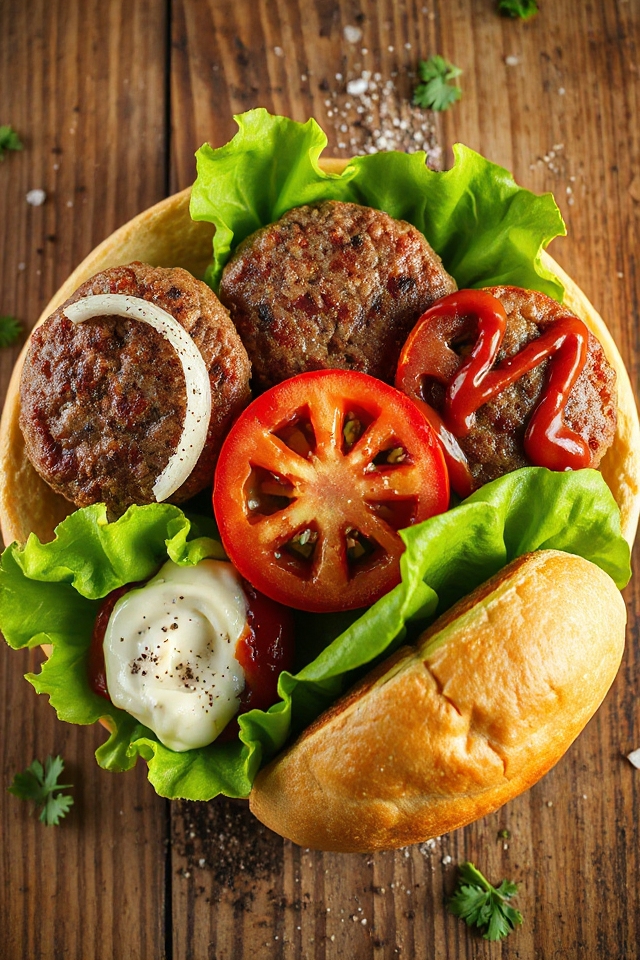 delicious homemade hamburger recipe