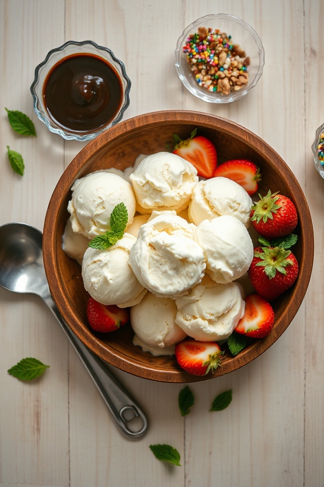 delicious homemade ice cream