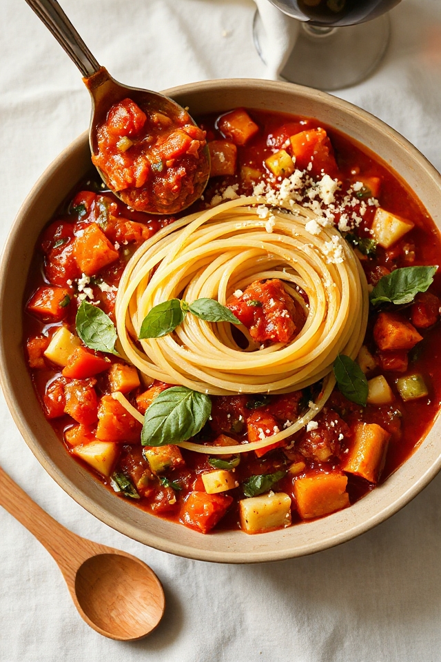 delicious homemade spaghetti sauce