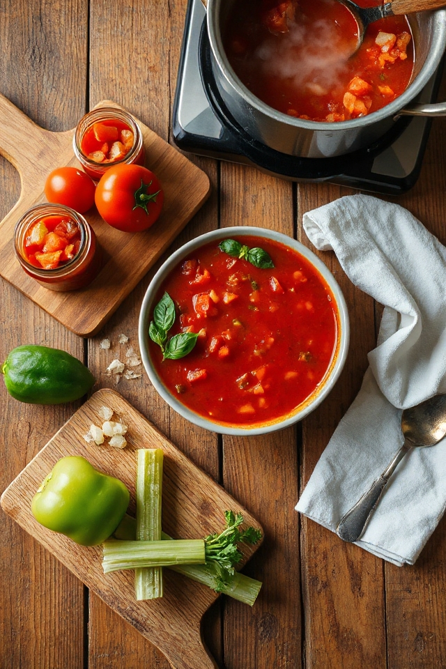 delicious homemade tomato soup