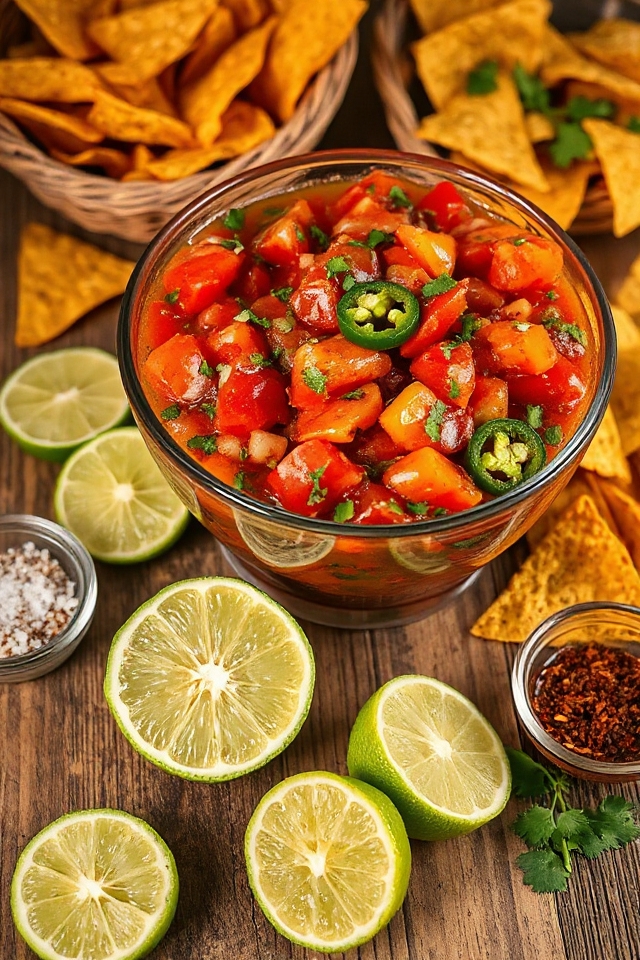 fresh and flavorful salsa