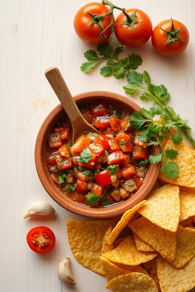 fresh homemade salsa recipe