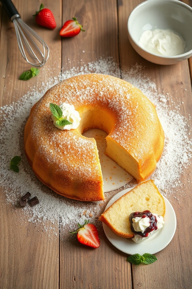 homemade angel food cake