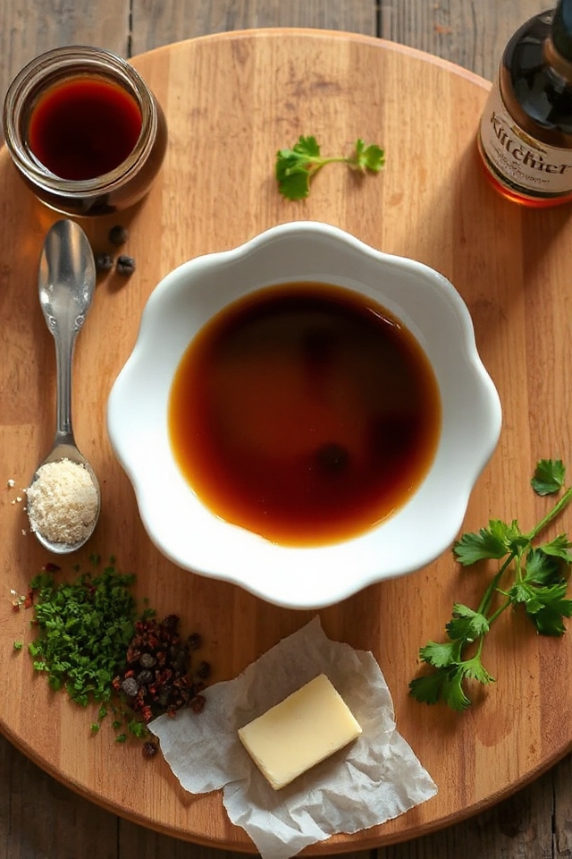 homemade au jus preparation steps
