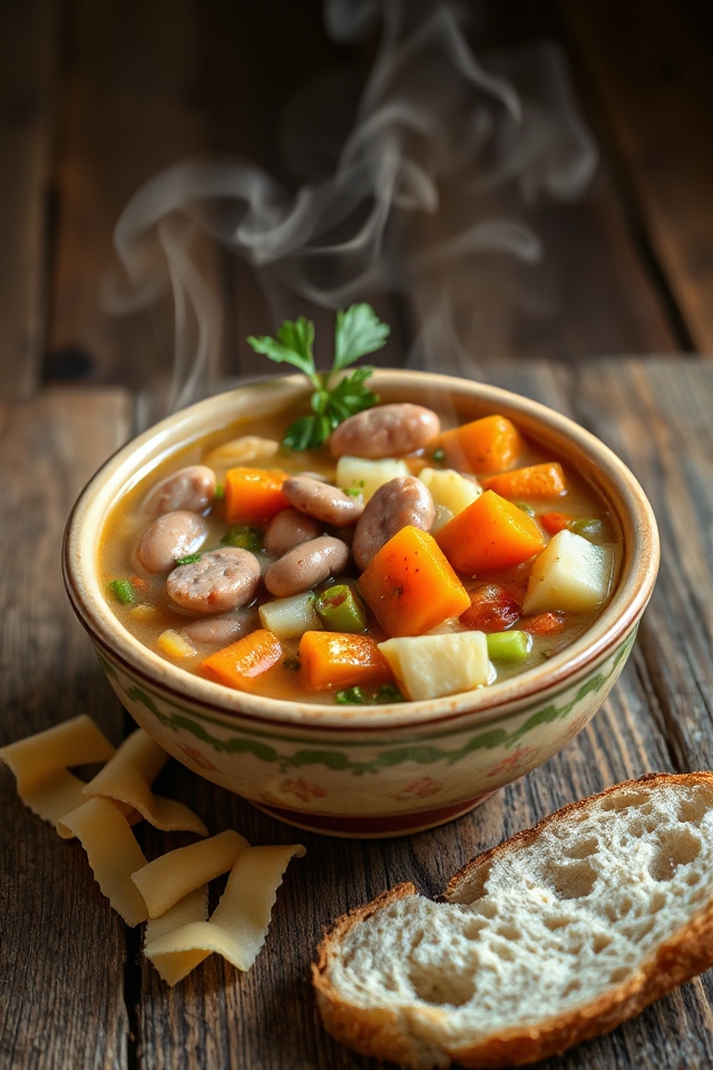 homemade bean soup recipe