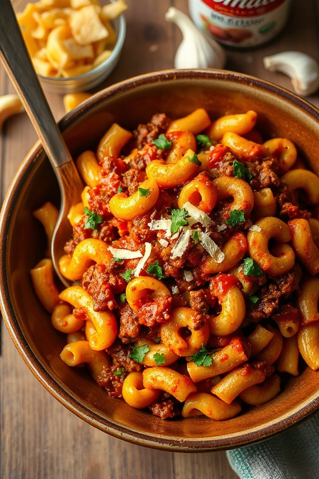 homemade beefaroni cooking instructions
