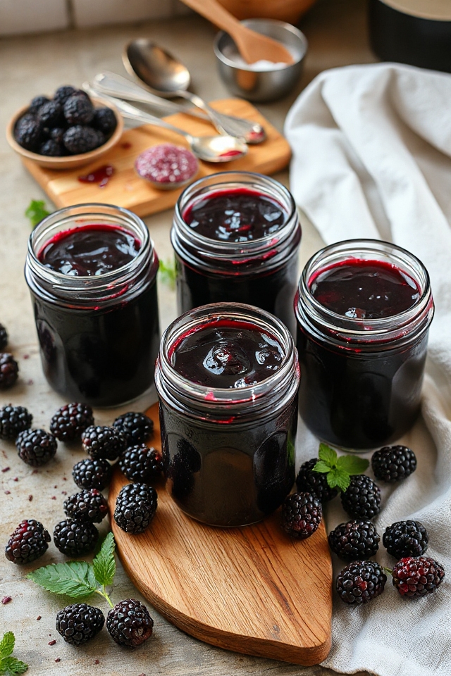 homemade blackberry jam recipe