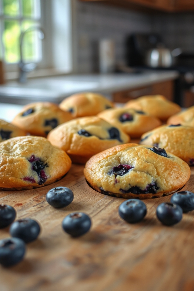 homemade blueberry muffins recipe