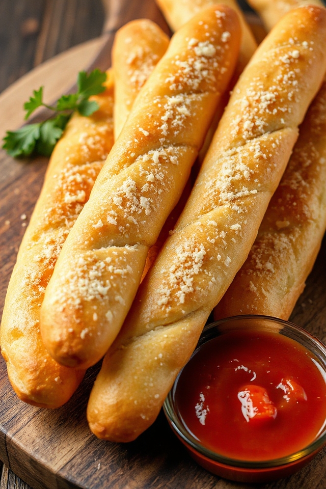 homemade breadsticks recipe instructions