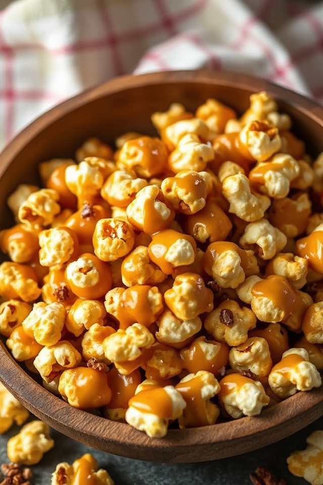 homemade caramel corn recipe