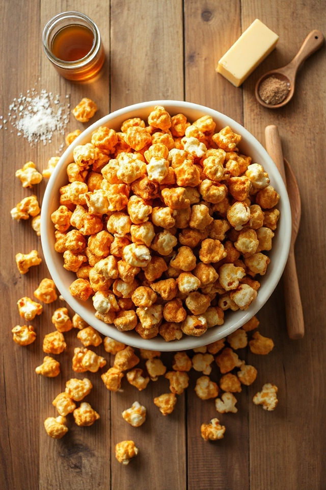 homemade caramel corn recipe