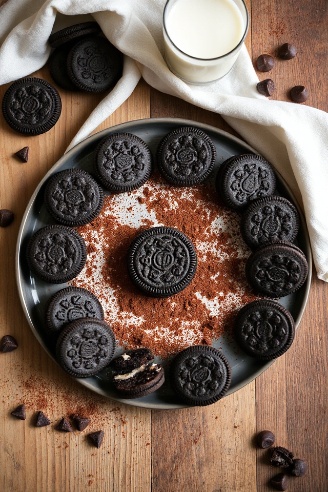 homemade chocolate sandwich cookies