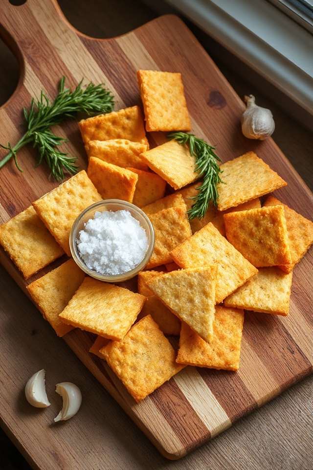 homemade cracker preparation steps