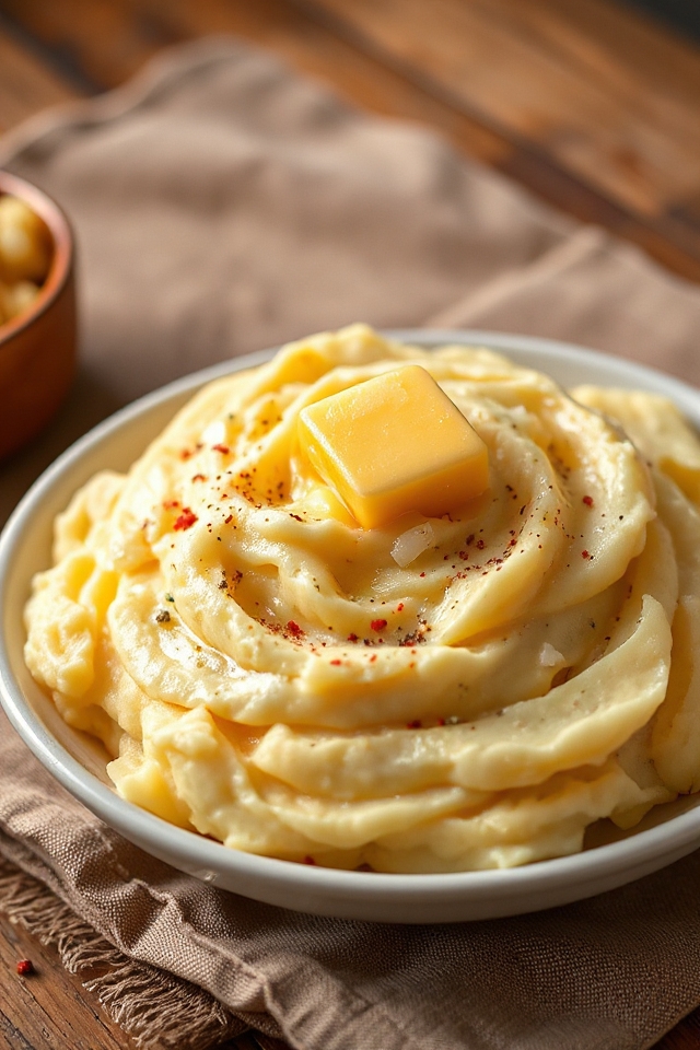 homemade creamy mashed potatoes