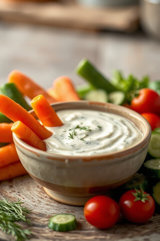 homemade creamy ranch dressing