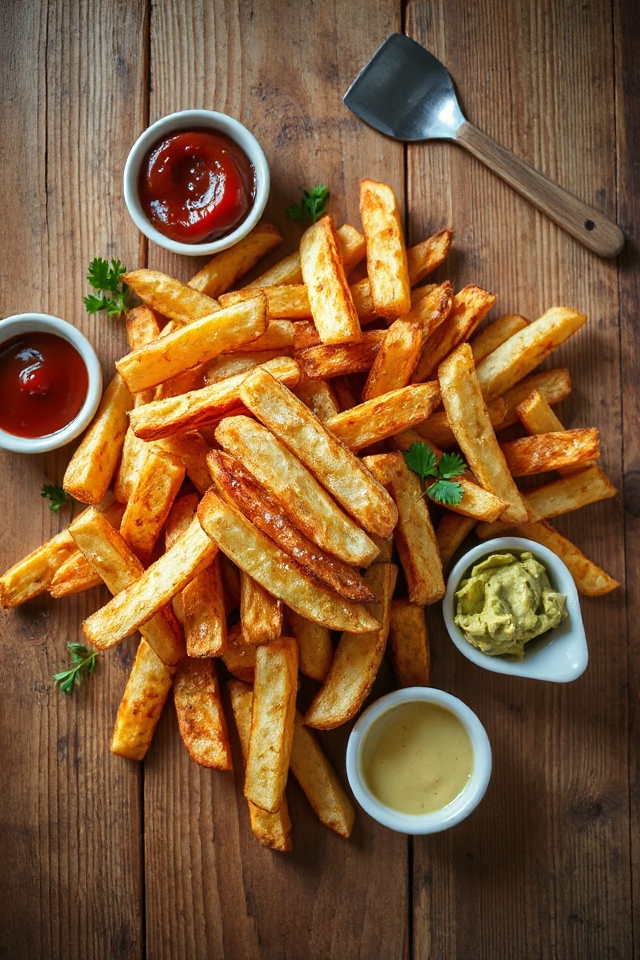 homemade crispy fries recipe