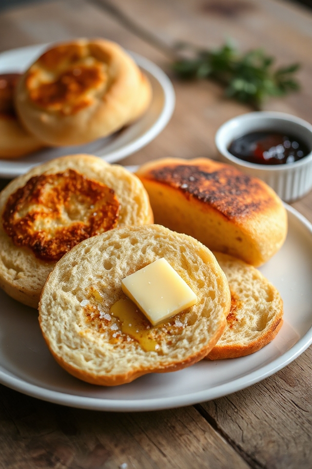 homemade english muffins recipe