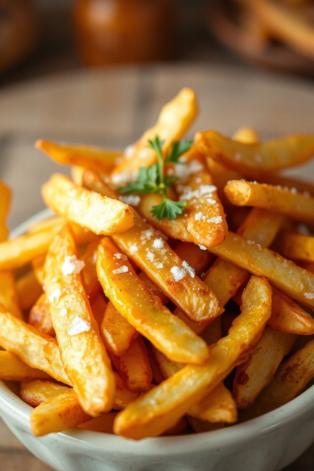 homemade french fries recipe