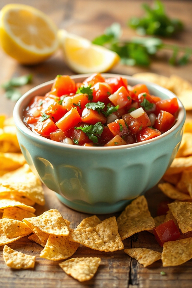 homemade fresh salsa recipe