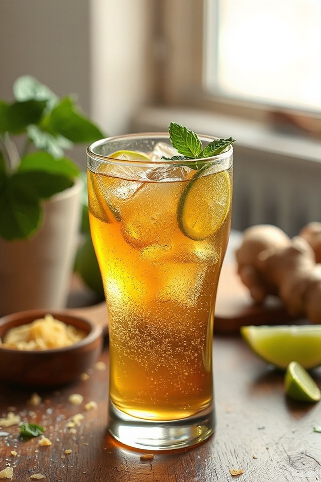 homemade ginger ale recipe
