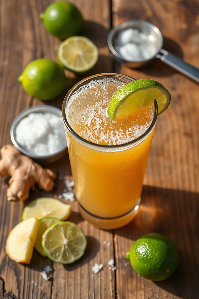 homemade ginger beer recipe