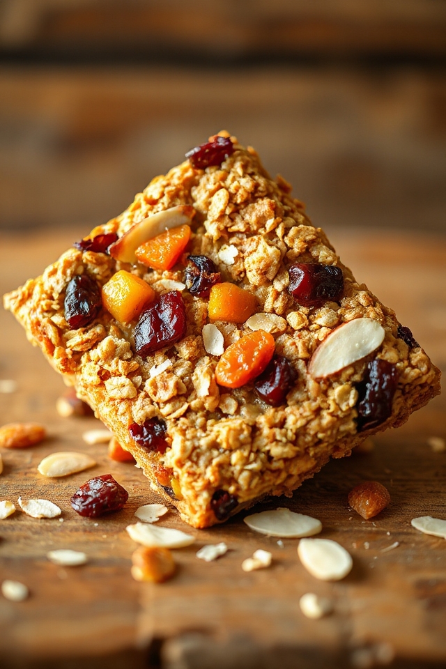 homemade granola bar recipe
