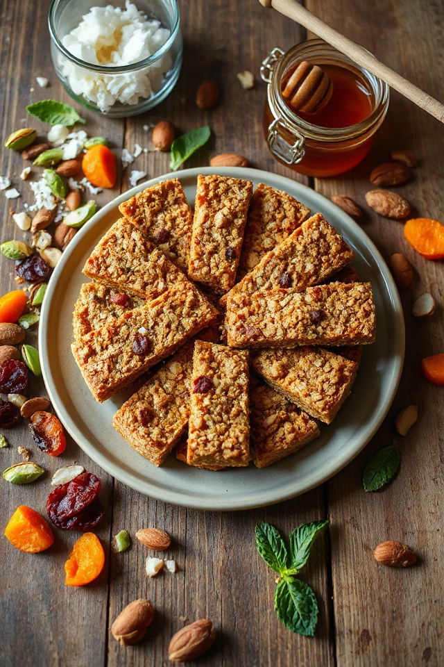 homemade granola bars recipe