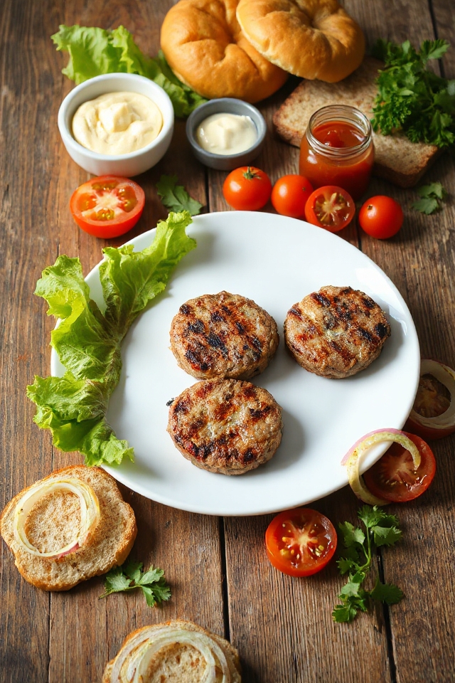 homemade hamburger patties recipe