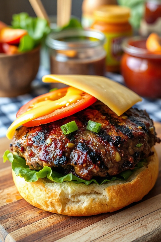 homemade hamburger patties recipe