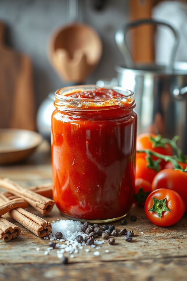 homemade ketchup from scratch