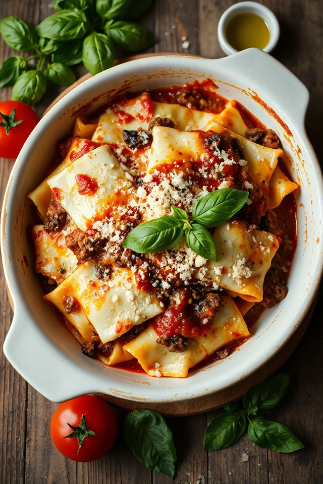homemade lasagna cooking instructions