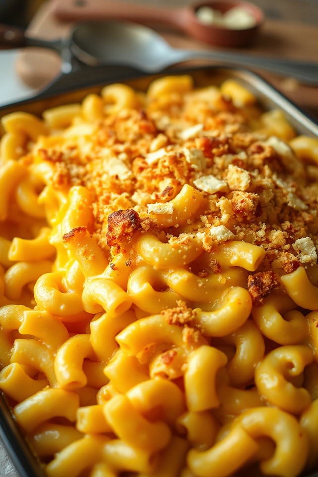 homemade macaroni and cheese