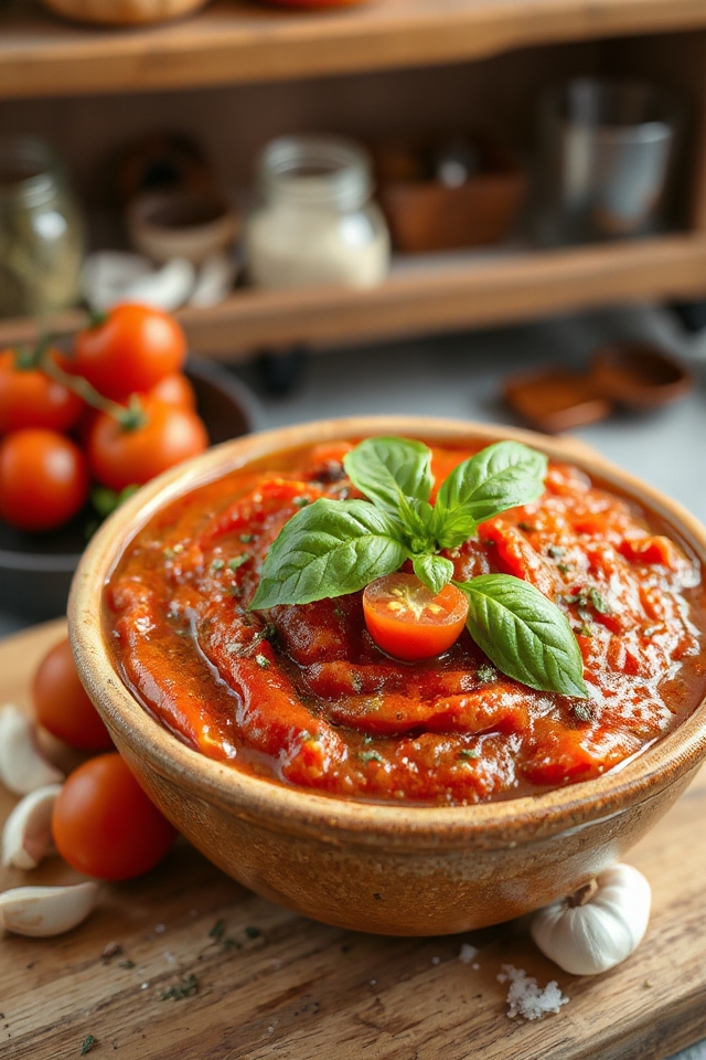 homemade marinara sauce recipe