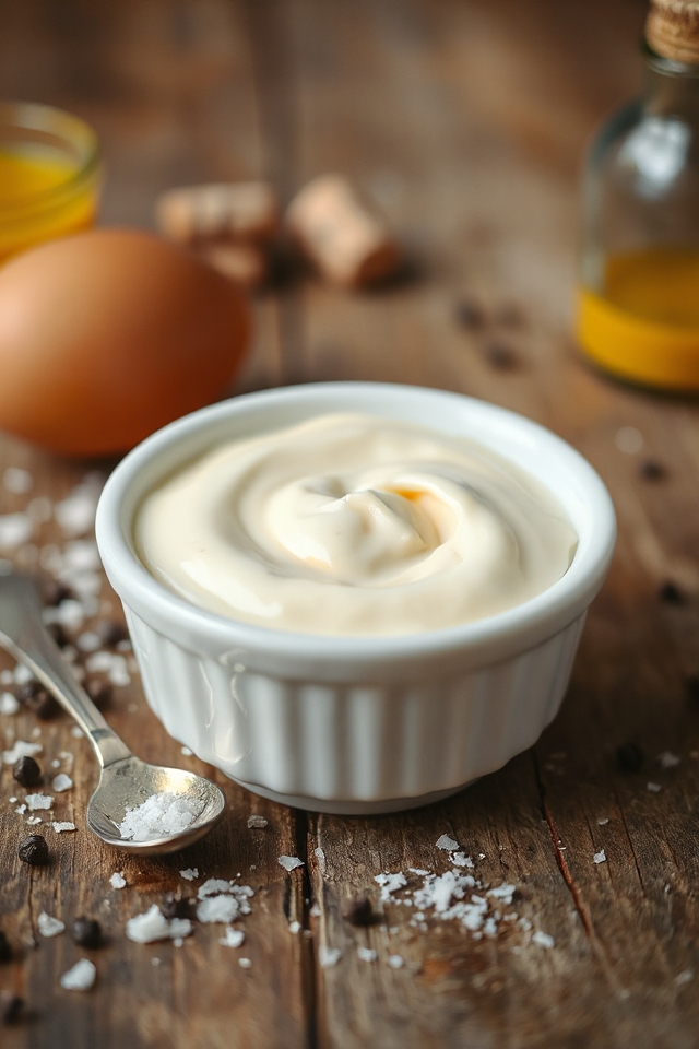 homemade mayo using blender