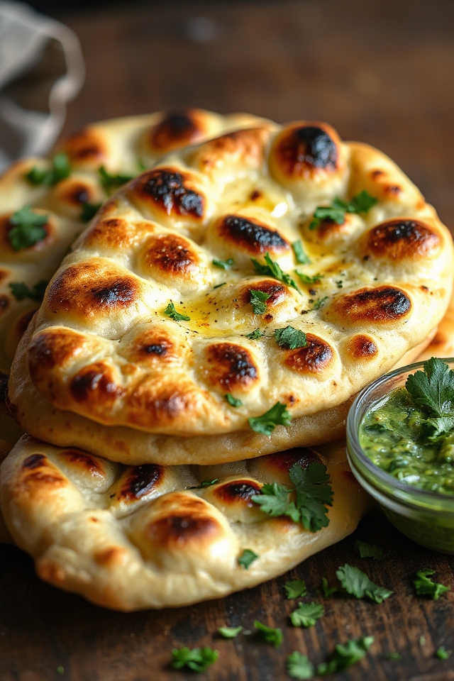homemade naan cooking adventure