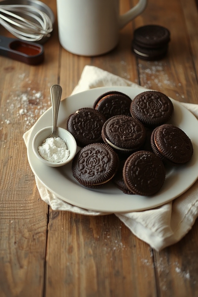 homemade oreo cookies recipe