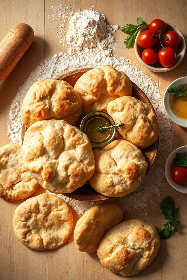 homemade pita bread recipe