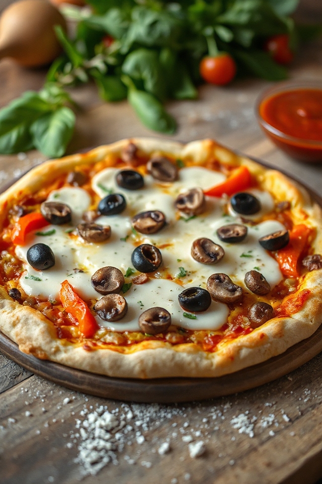 homemade pizza from scratch