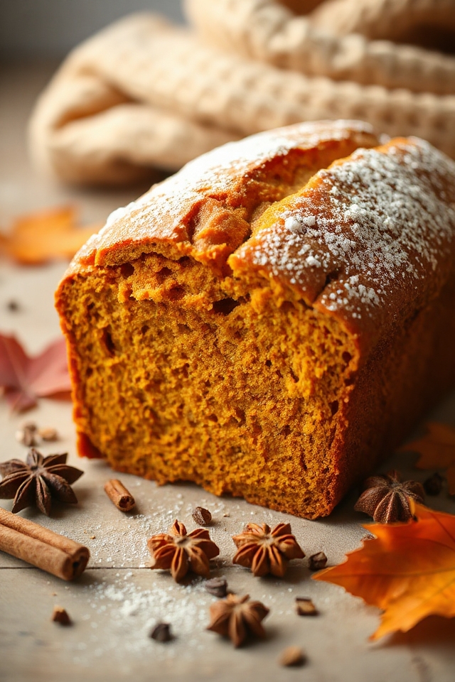 homemade pumpkin bread recipe