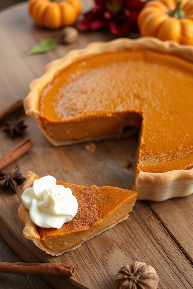 homemade pumpkin pie recipe