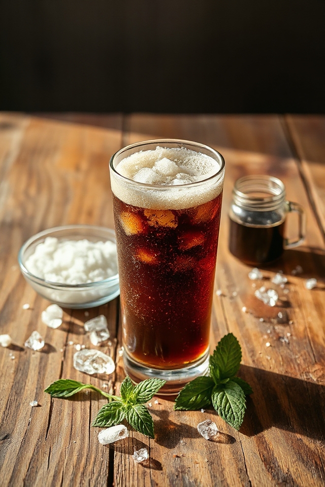 homemade root beer brewing